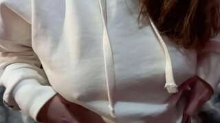 Жиынтық әпкесі алады оргазмы, әзірге трахает мені