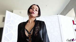 Sexy Brunette Loves Big Cock and Passionate കോഴി ആളപായം വരെ Cum in Mouth