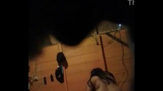 Culiando ಡಗರ್ ತುಲ್ಲು ಮೂಲಕ ತನ್ನ ಕುಂಡೆ